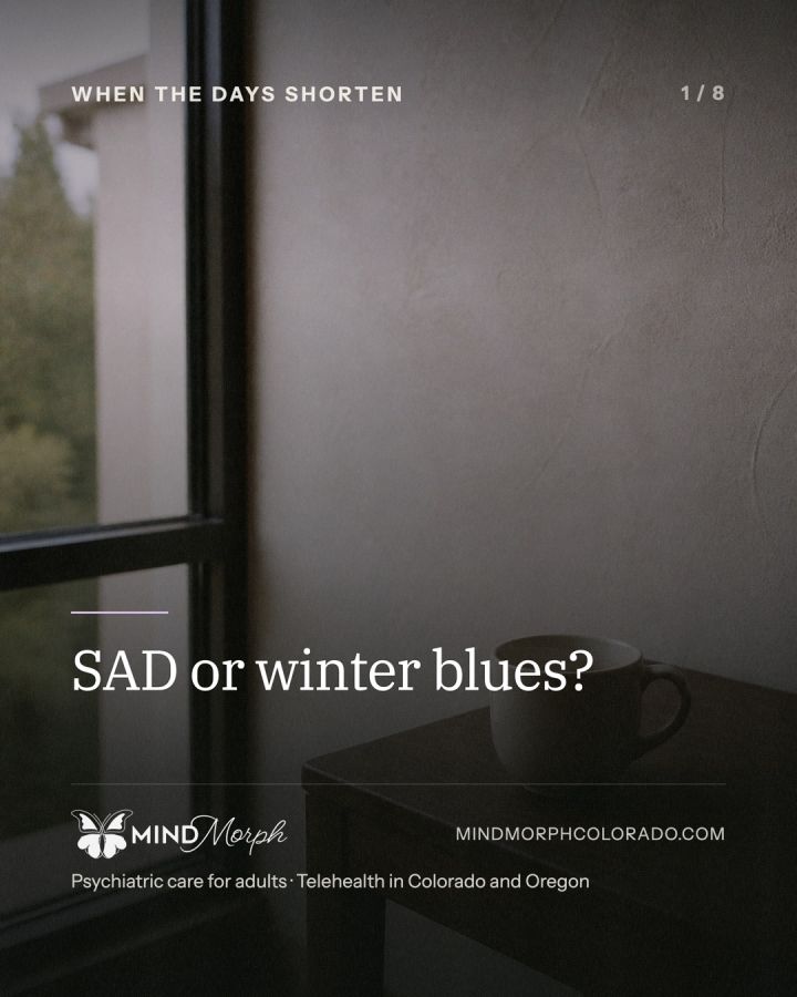 When winter is hard has a name, it stops being a character flaw. Winter-pattern seasonal affective disorder begins in late fall: weeks of...