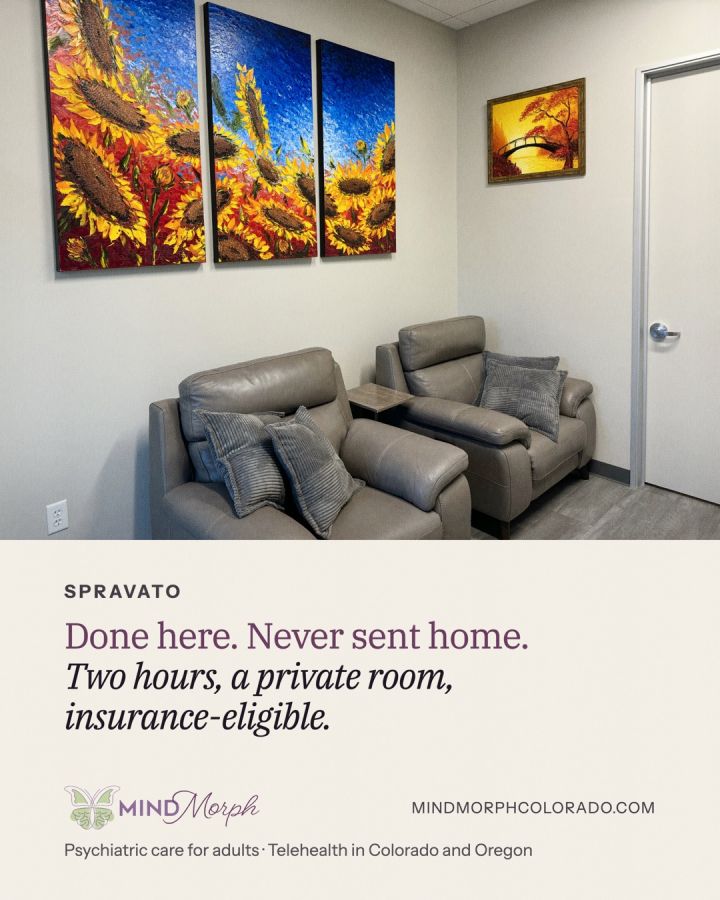 Spravato (esketamine) is FDA-approved for treatment-resistant depression. Nasal spray, in clinic only, two hours of monitoring in a priva...