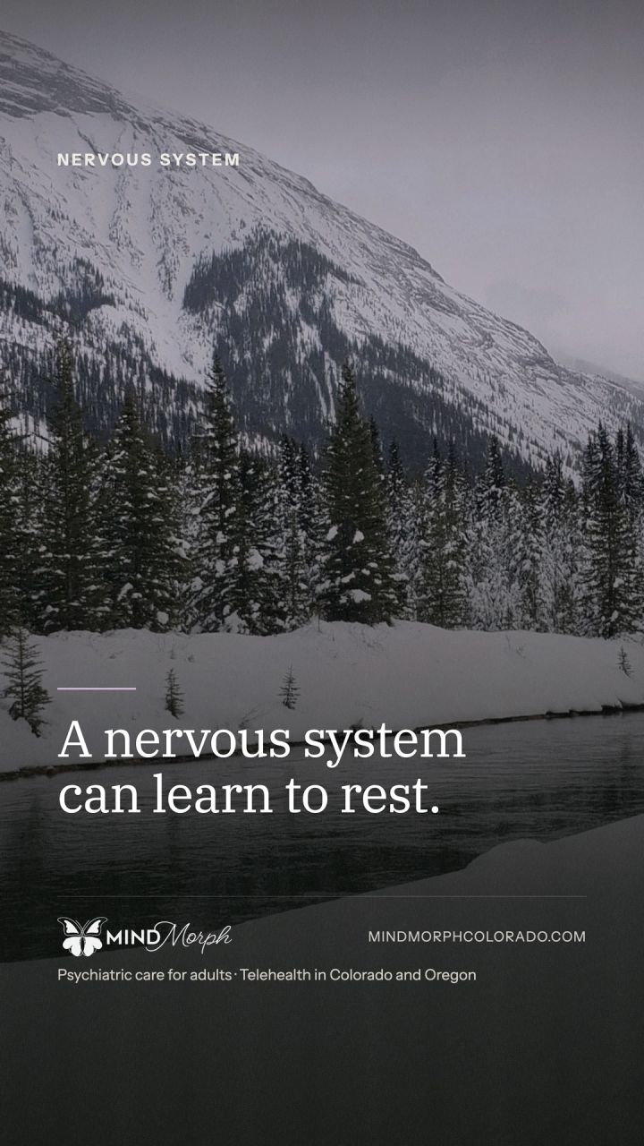 A nervous system can learn to rest